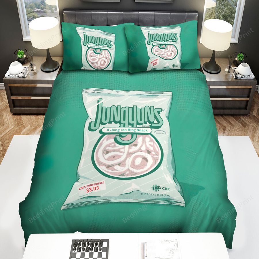 Kim's Convenience (2016–2021) Movie Illustration Bed Sheets Spread Comforter Duvet Cover Bedding Sets