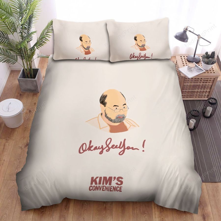 Kim's Convenience (2016–2021) Okay See You Artwork Bed Sheets Spread Comforter Duvet Cover Bedding Sets