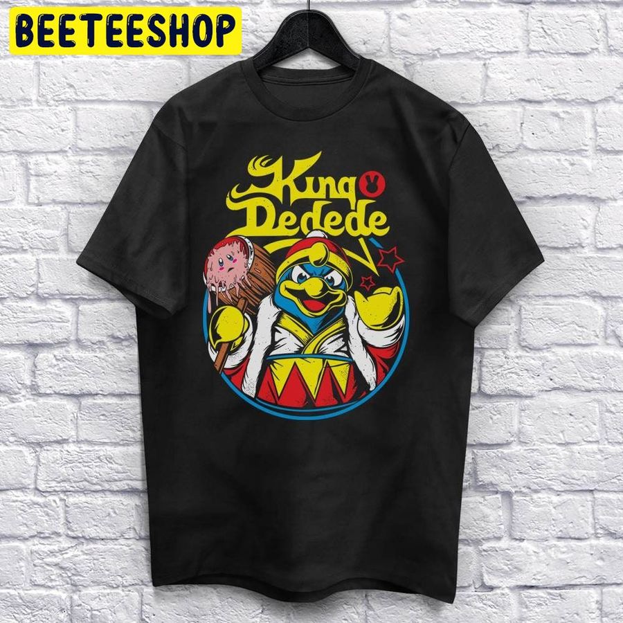 King Of Hammer Funny Cute Kirby Retro Gaming Penguin Trending Unisex Shirt