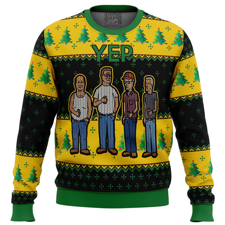 King of the Hill Yep Ugly Sweater