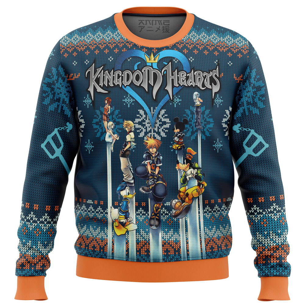 Kingdom Hearts 2 Ugly Sweater Gifts, Kingdom Hearts Gift Fan Ugly Sweater.png
