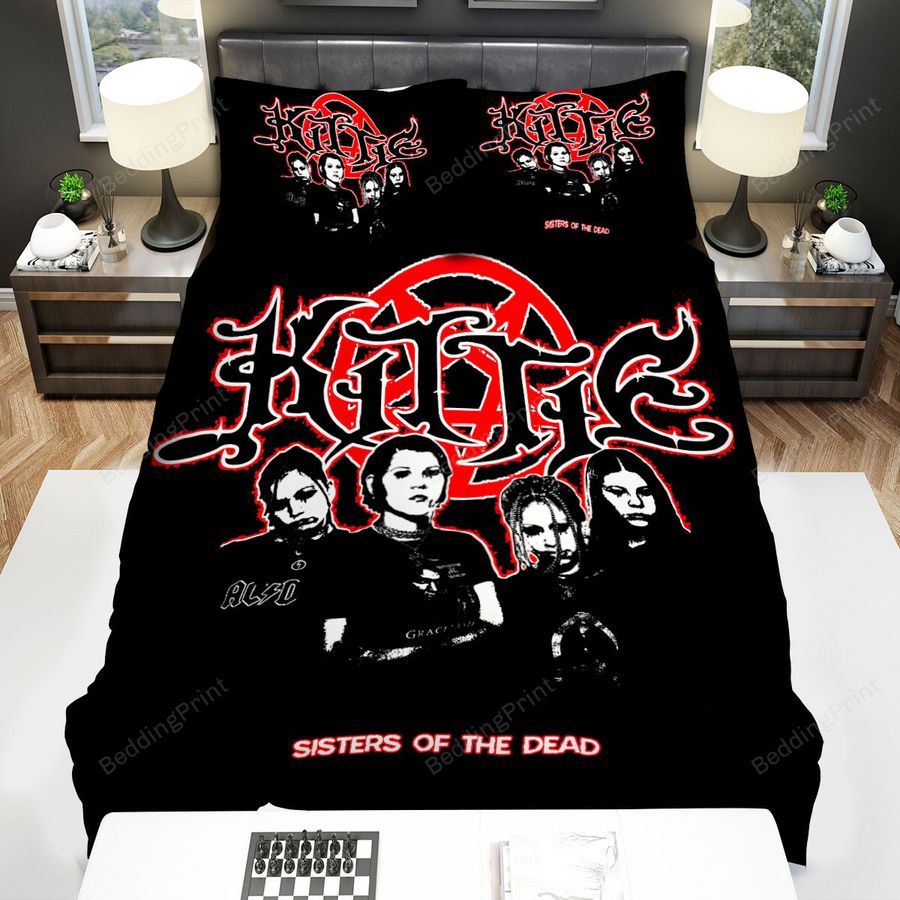 Kittie Band Sisters Of The Dead Bed Sheets Spread Comforter Duvet Cover Bedding Sets