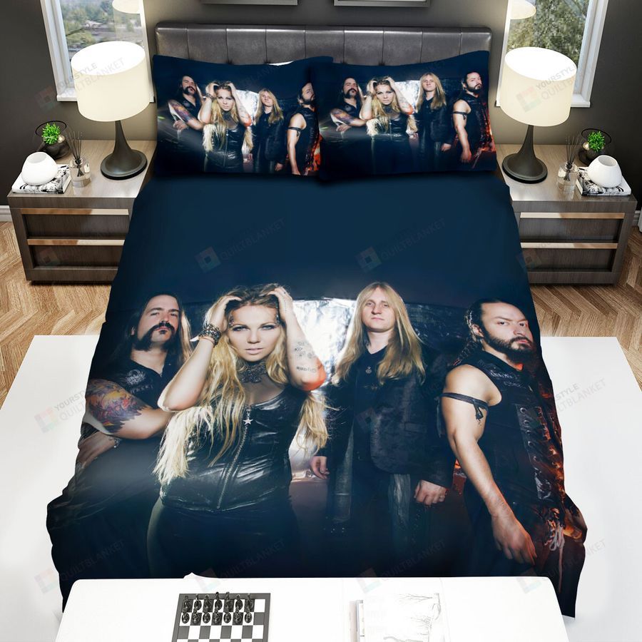 Kobra And The Lotus Band Light Art Bed Sheets Spread Comforter Duvet Cover Bedding Sets