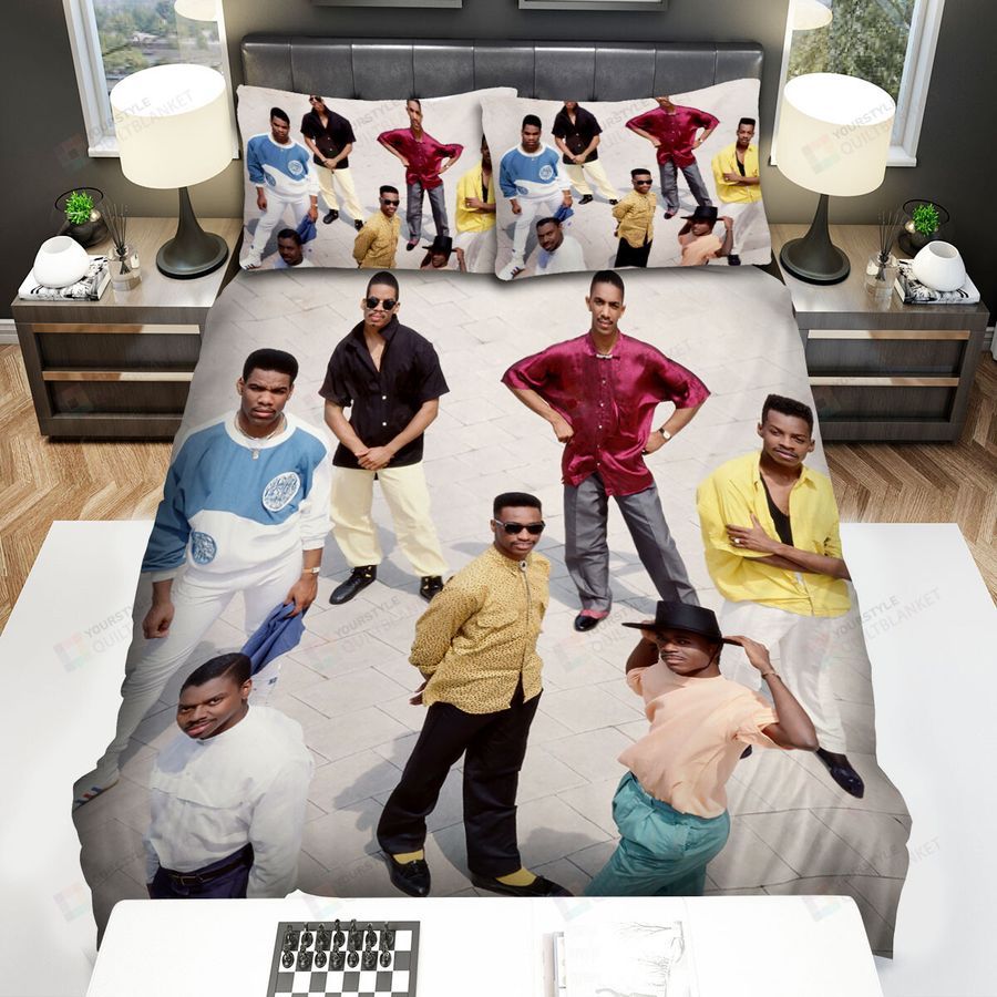 Kool & The Gang Photoshoot Bed Sheets Spread Comforter Duvet Cover Bedding Sets