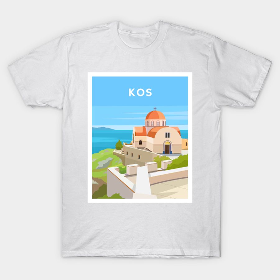 Kos, Greece   Greek Island Church T Shirt, Hoodie, Sweatshirt, Long Sleeve
