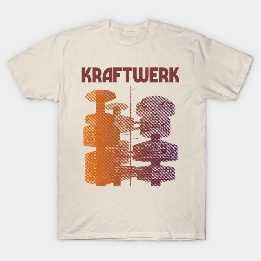 Kraftwerk Retro 80s Styled Tribute Fanart Design T-shirt, Hoodie, SweatShirt, Long Sleeve