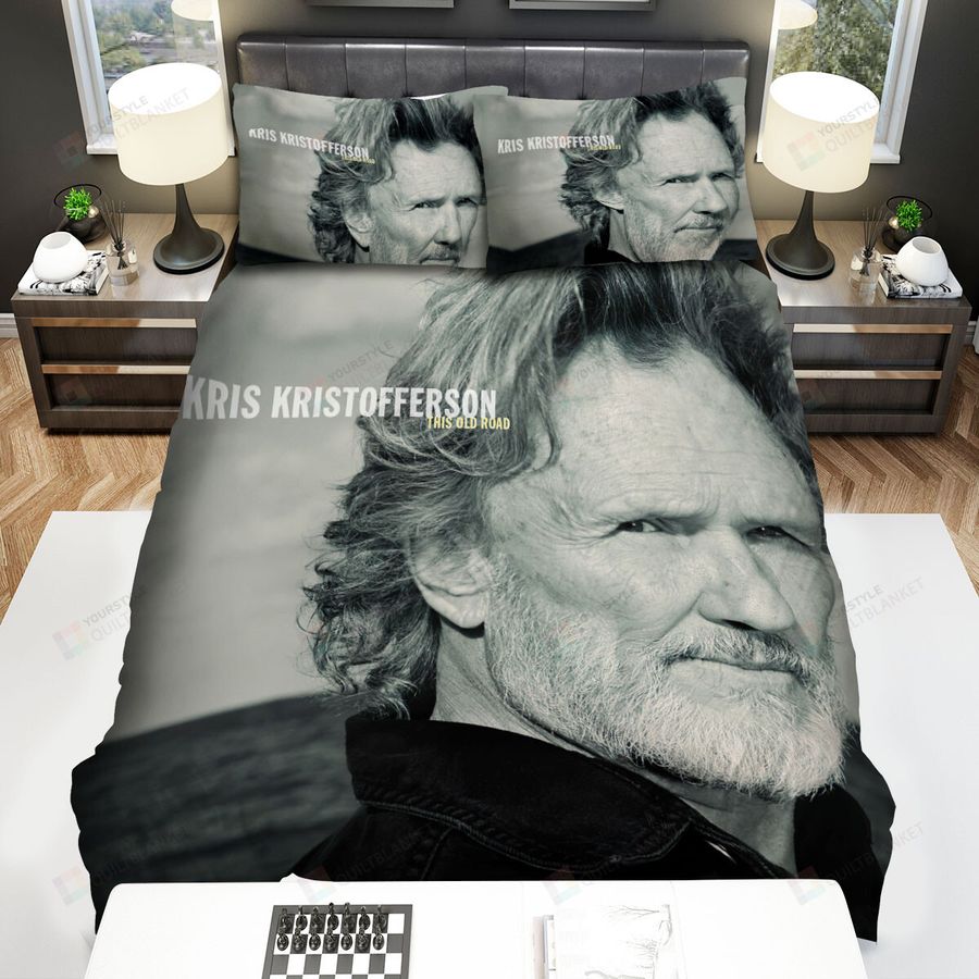 Kris Kristofferson The Old Road Bed Sheets Spread Comforter Duvet Cover Bedding Sets