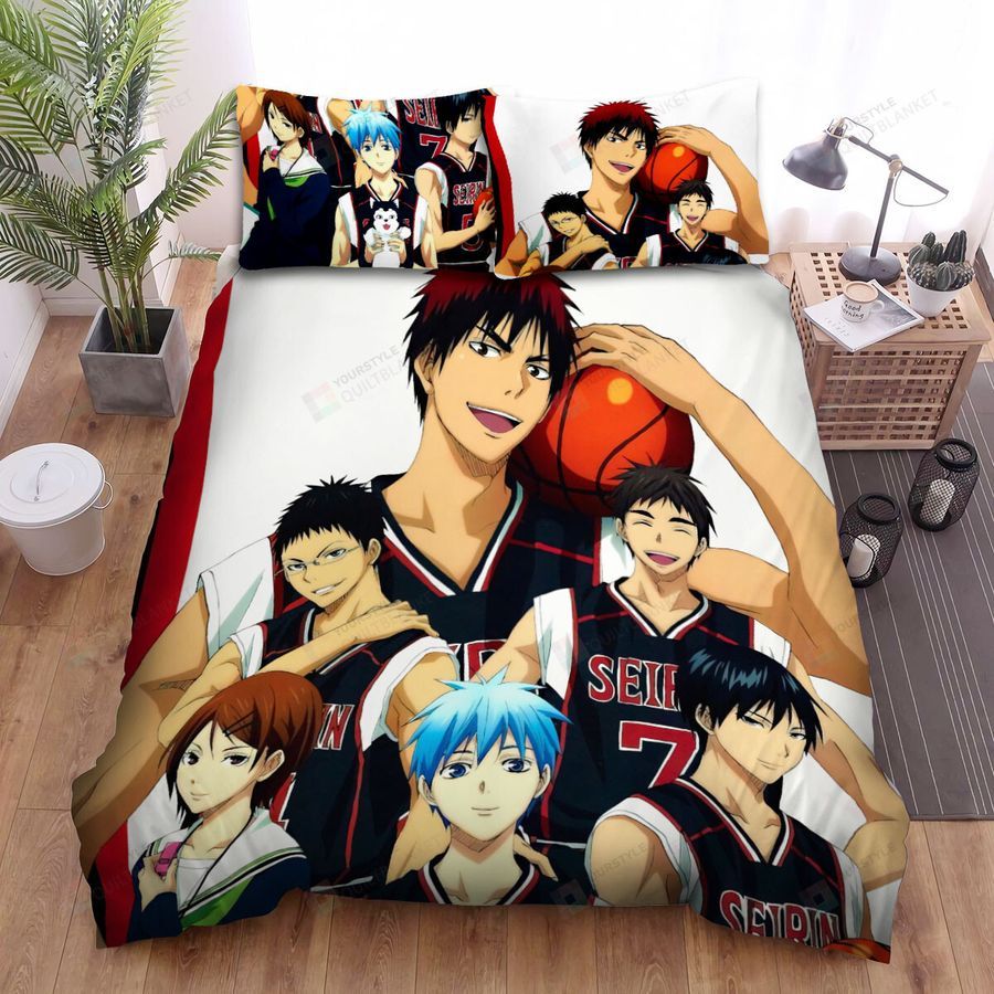 Kuroko's Basketball Seirin Members Bed Sheets Spread Comforter Duvet Cover Bedding Sets