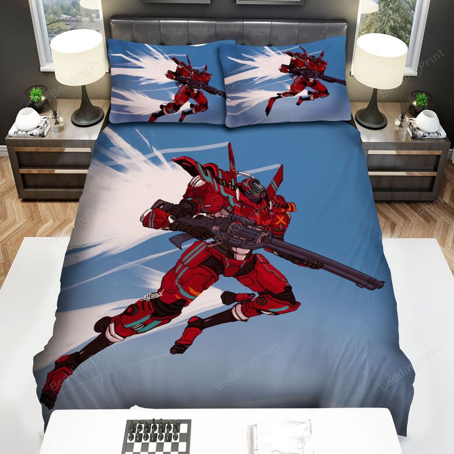 Kuromukuro The Black Relic In Battle Bed Sheets Spread Duvet Cover Bedding Sets