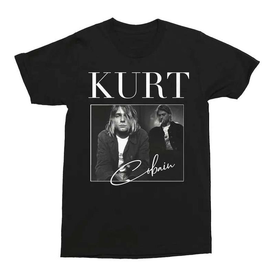 Kurt Cobain Nirvana Unisex T Shirt Rock Band
