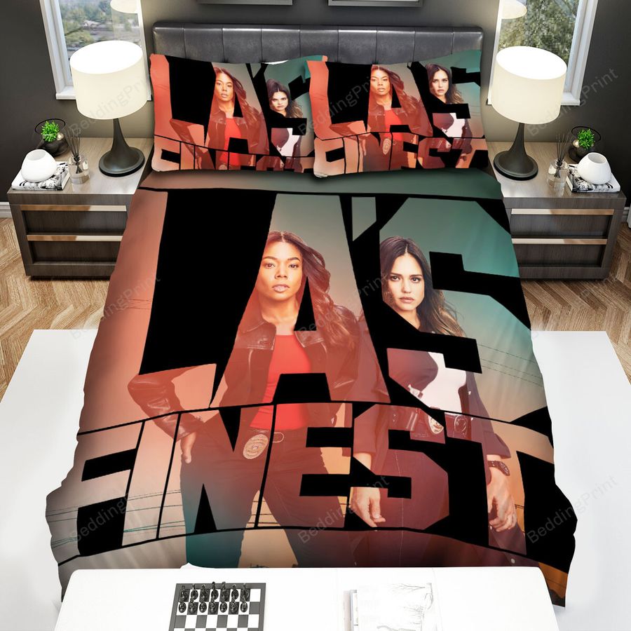 L.A.'s Finest (2019–2020) Movie Poster 3 Bed Sheets Spread Comforter Duvet Cover Bedding Sets