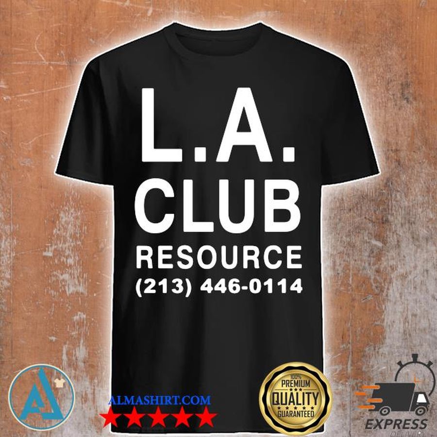 La club resource shirt moteefe