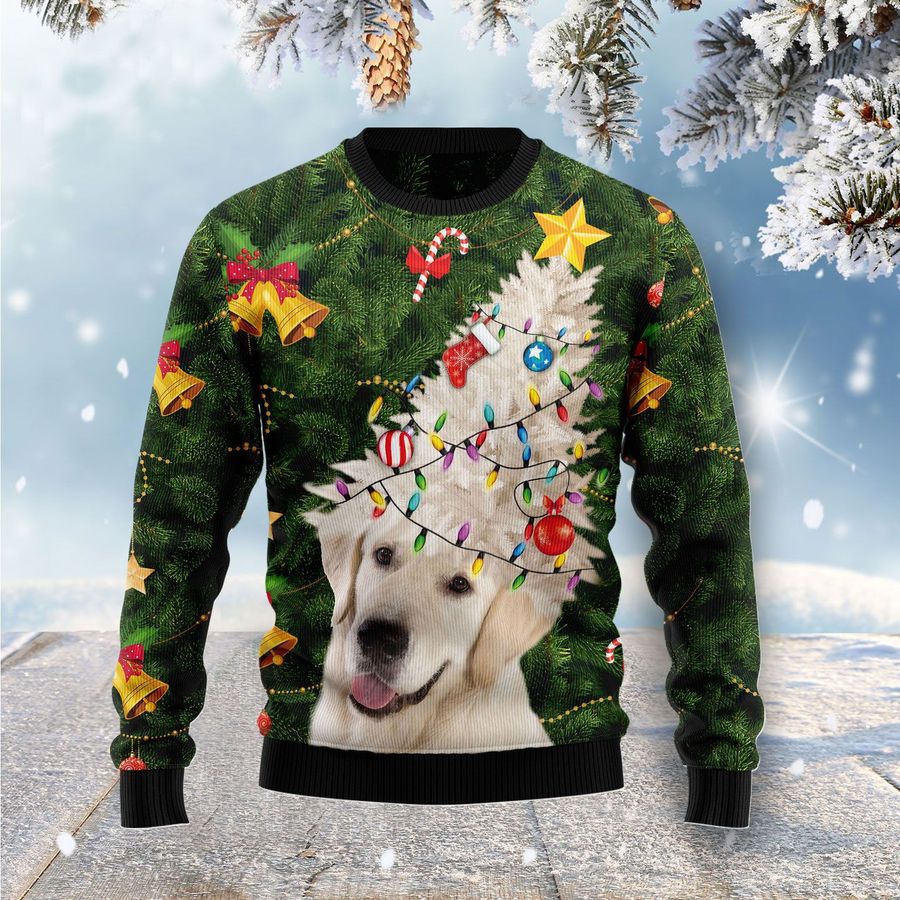 Labrador Retriever Noel Tree Ugly Sweater