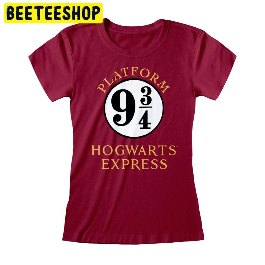 Ladies Harry Potter Platform 9 34 Trending Unisex Shirt
