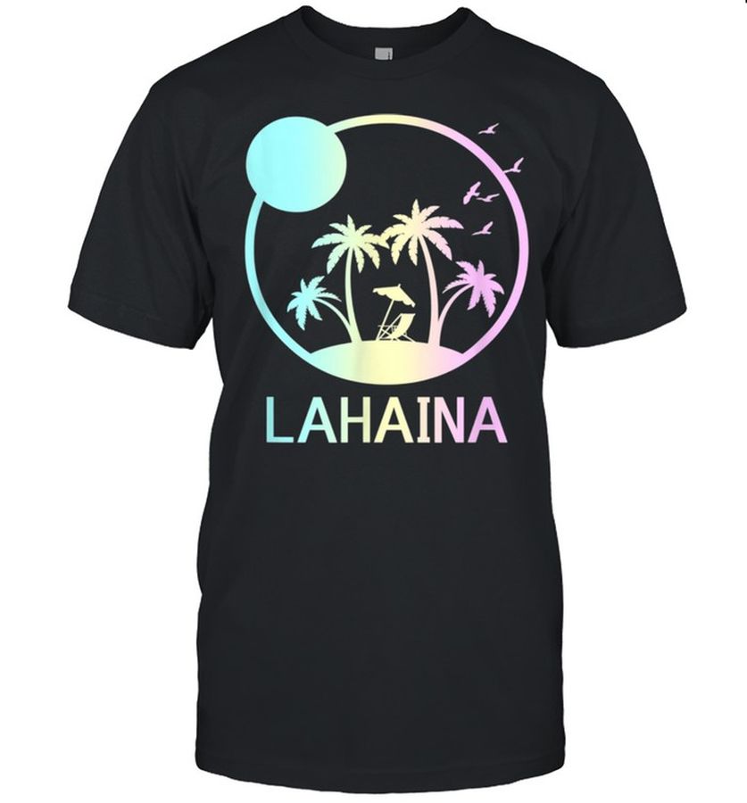 Lahaina Maui Travel Vacation Souvenir Beach Shirt Classic Men's T Shirt