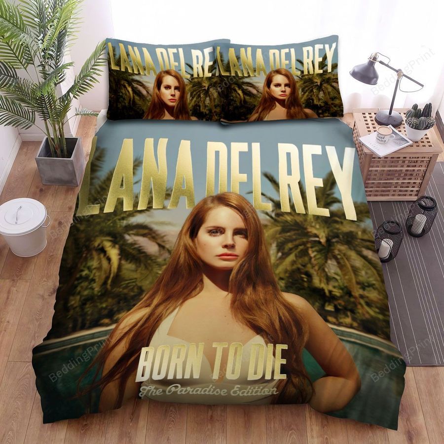 Lana Del Rey Born To Die Album Cover Bed Sheets Duvet Cover Bedding Sets