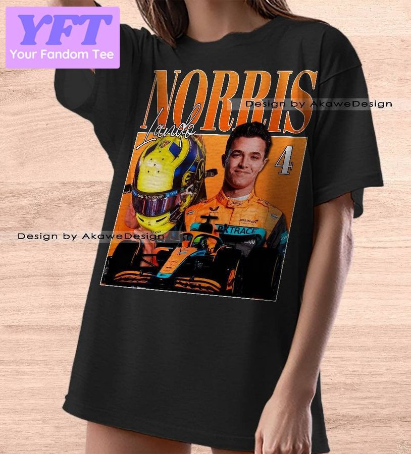 Lando Norris 90S Retro Design Unisex T Shirt