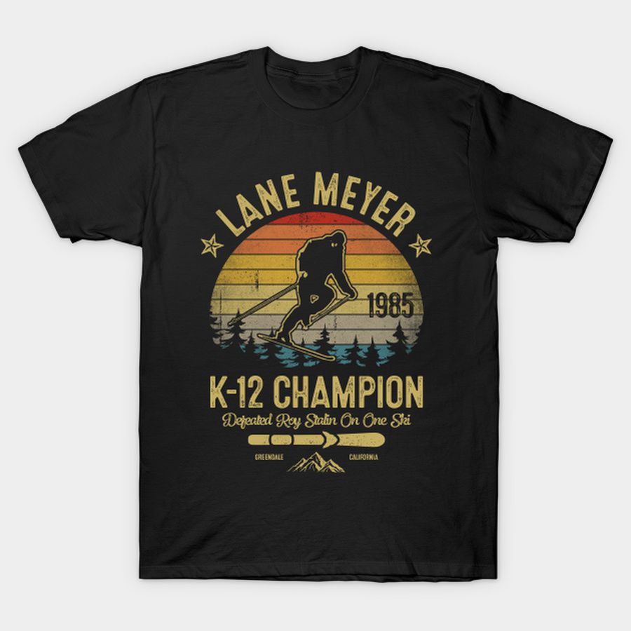 Lane Meyer K12 Champion 1985 Vintage Retro T Shirt, Hoodie, Sweatshirt, Long Sleeve