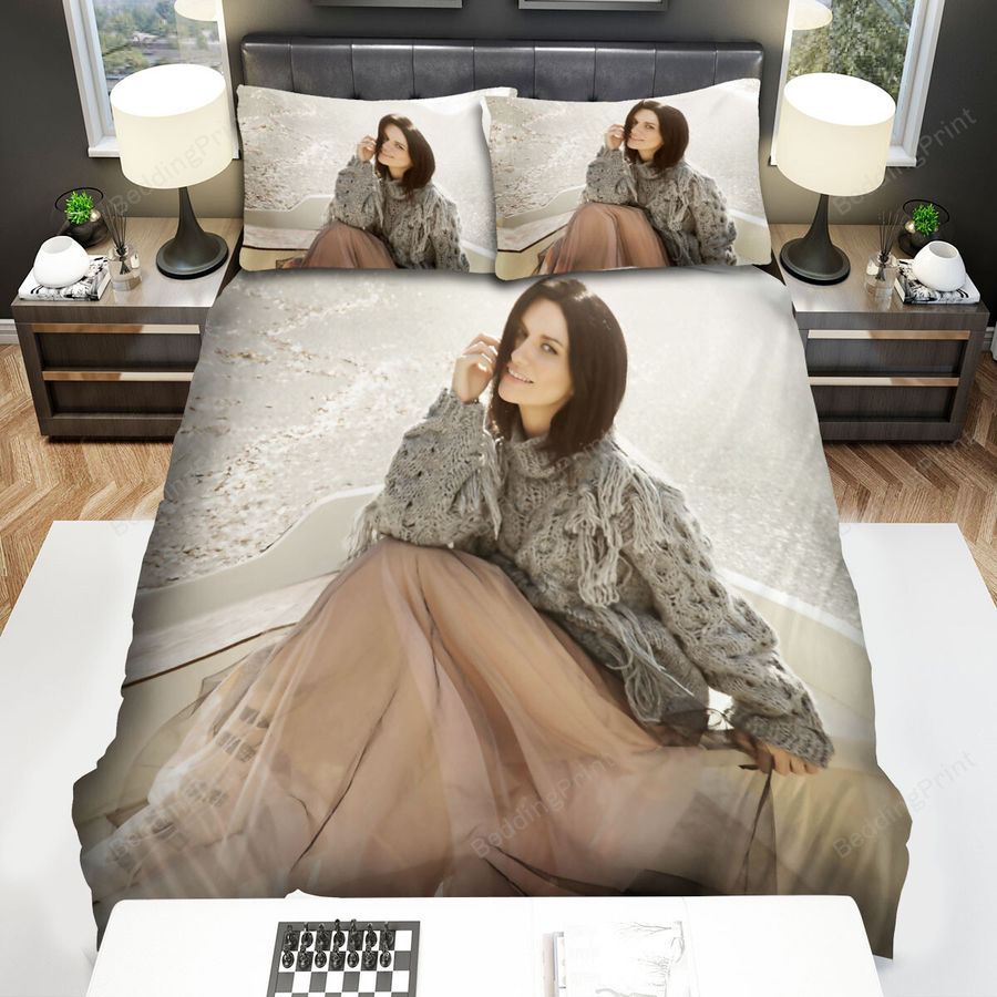 Laura Pausini Beach Bed Sheets Spread Comforter Duvet Cover Bedding Sets