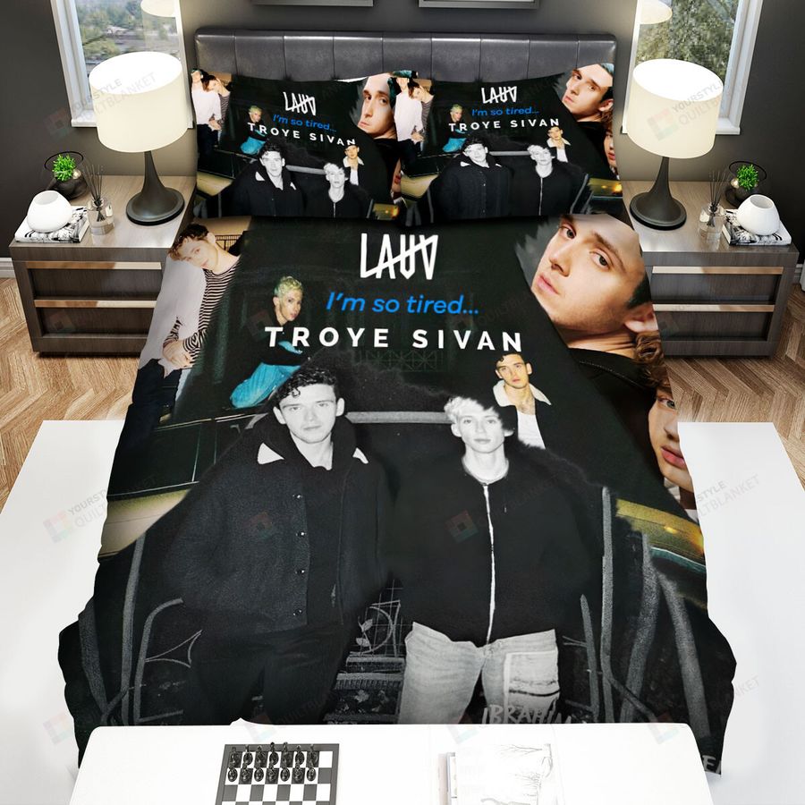 Lauv I'm So Tired Troye Sivan Bed Sheets Spread Comforter Duvet Cover Bedding Sets