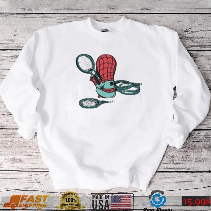 Laver Cup Funny Art Spiderman Shirt