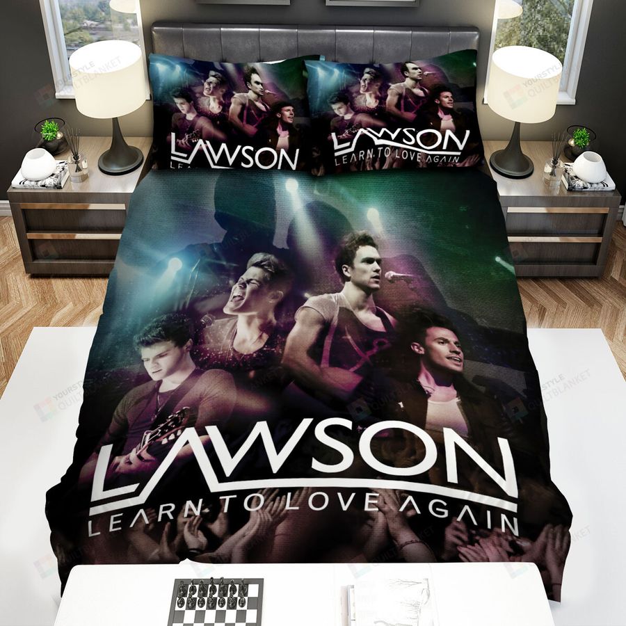 Lawson Band Learn To Love Again Album Cover Bed Sheets Spread Comforter Duvet Cover Bedding Sets