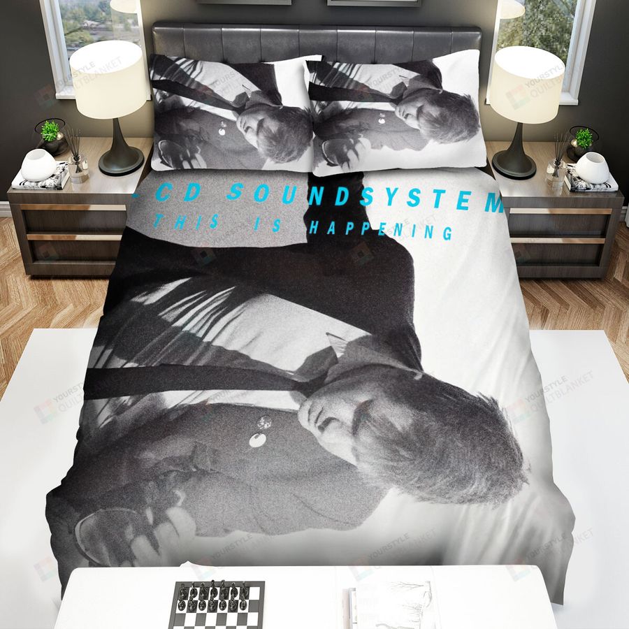Lcd Soundsystem Band Album This Is Happening Bed Sheets Spread Comforter Duvet Cover Bedding Sets