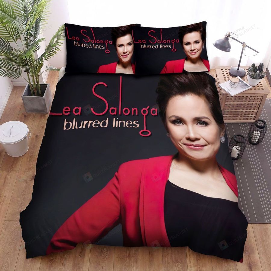 Lea Salonga Album Blurred Lines Bed Sheets Spread Comforter Duvet Cover Bedding Sets