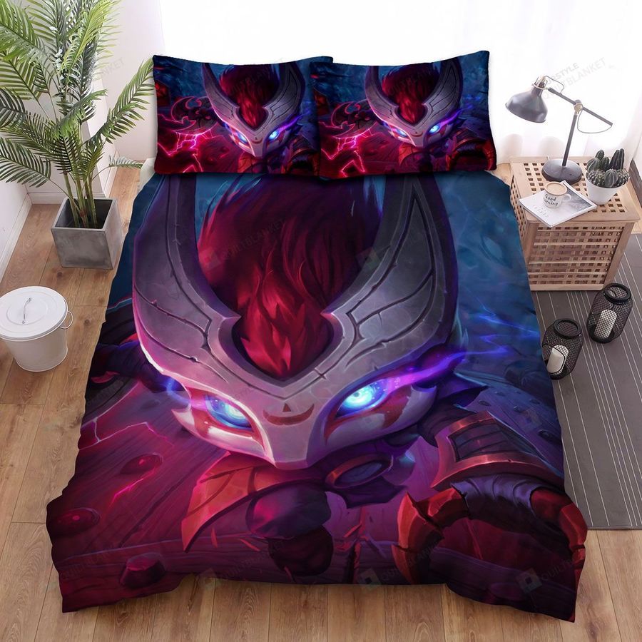 League Of Legends Blood Moon Kennen Splash Art Bed Sheets Spread Duvet Cover Bedding Sets