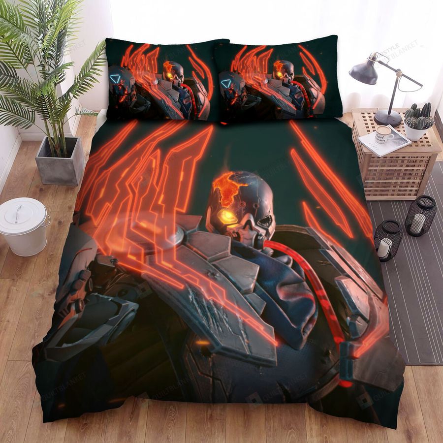 League Of Legends Project Pyke Portrait Illustration Bed Sheets Spread Duvet Cover Bedding Sets