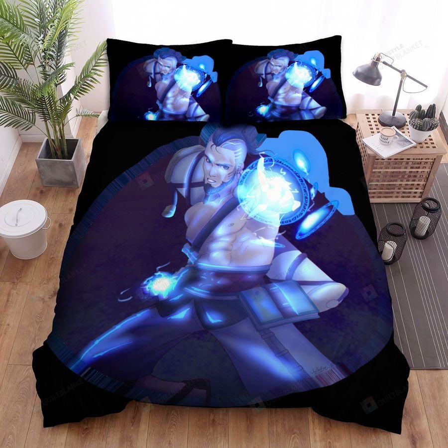 League Of Legends Young Ryze Digital Illustration Bed Sheets Spread Duvet Cover Bedding Sets