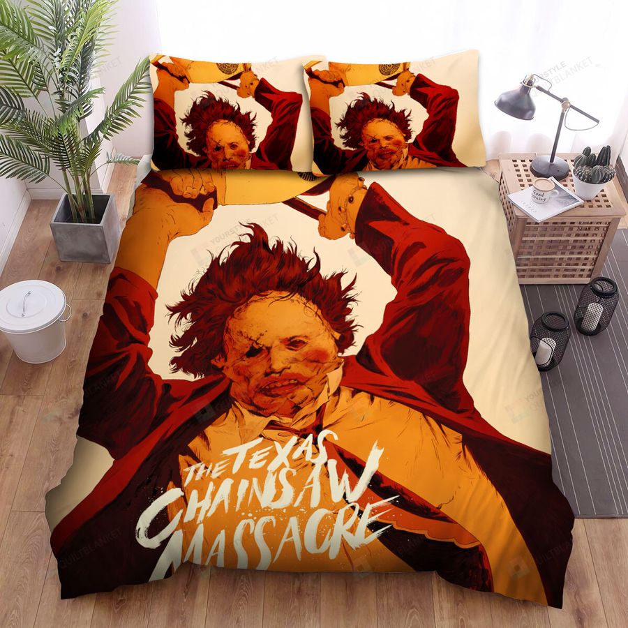 Leatherface (2017) Movie Poster 2 Bed Sheets Spread Comforter Duvet Cover Bedding Sets