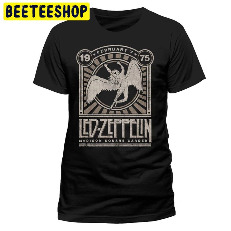 Led Zeppelin Madison Square Gardens Rock Trending Unisex Shirt