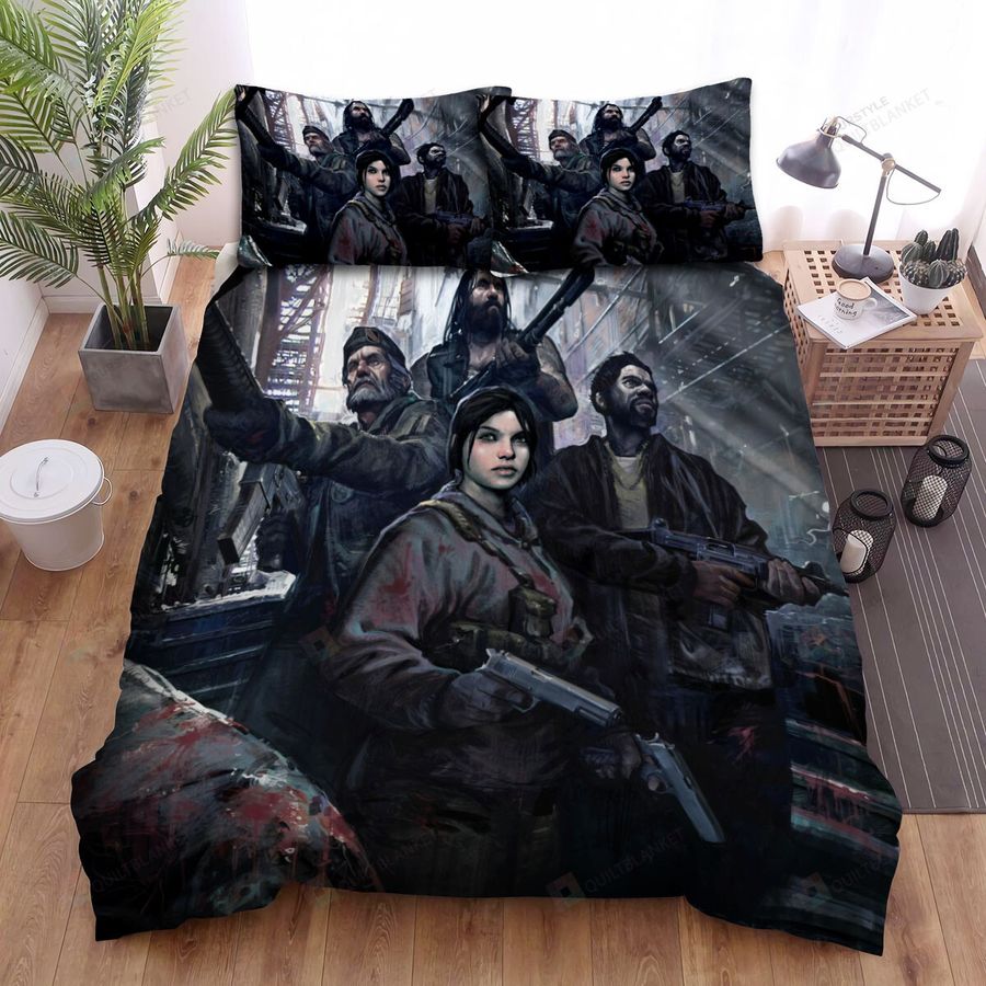 Left 4 Dead , In The Way To Subway Bed Sheets Spread Duvet Cover Bedding Sets