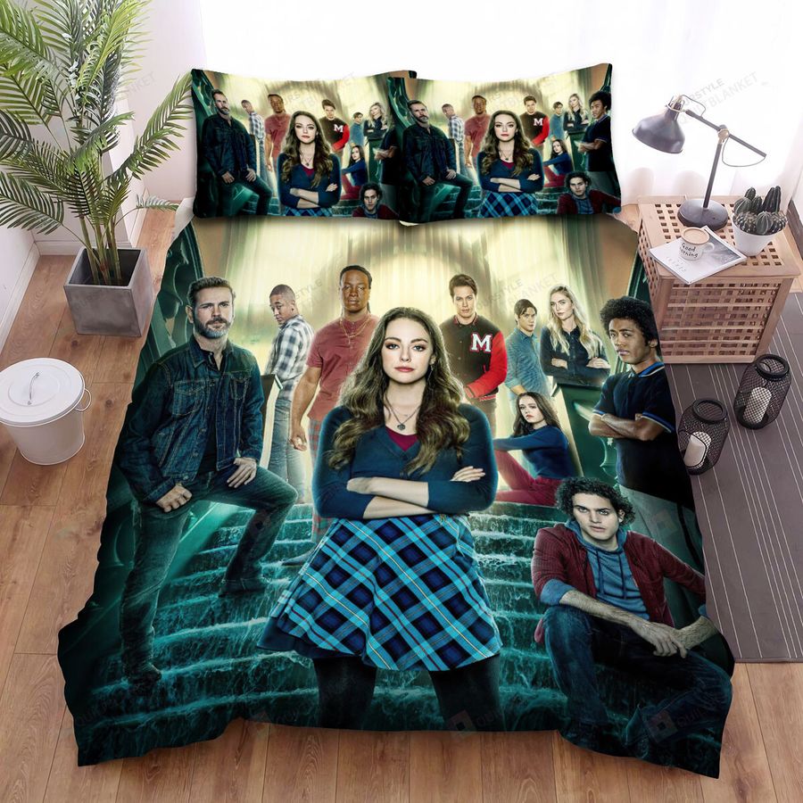 Legacies (2018) Frozen Stairs Movie Poster Bed Sheets Spread Comforter Duvet Cover Bedding Sets