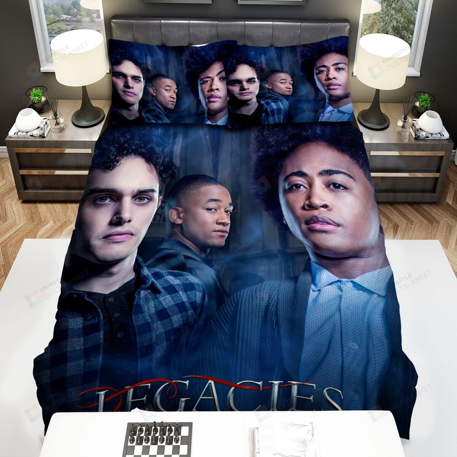 Legacies (2018) Male Actors Poster Bed Sheets Spread Comforter Duvet Cover Bedding Sets