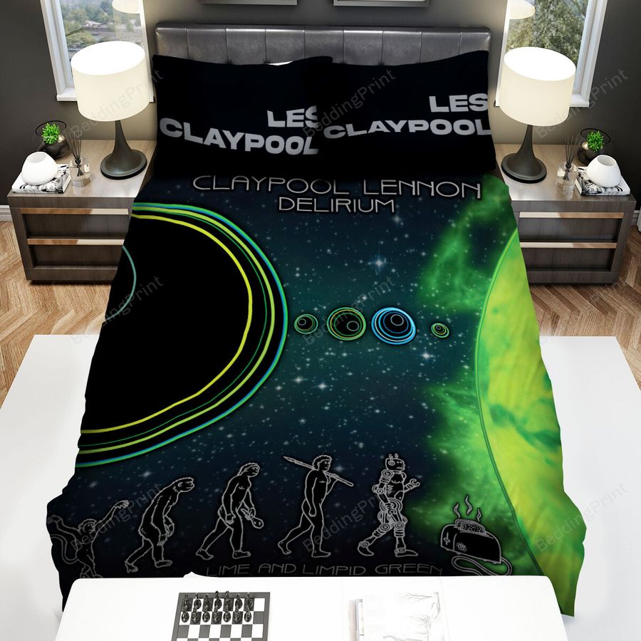 Les Claypool Delirium Bed Sheets Spread Comforter Duvet Cover Bedding Sets