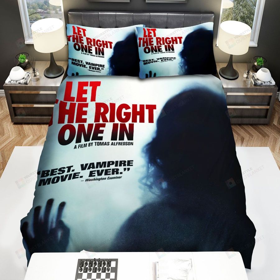 Let The Right One In Movie Poster 3 Bed Sheets Spread Comforter Duvet Cover Bedding Sets