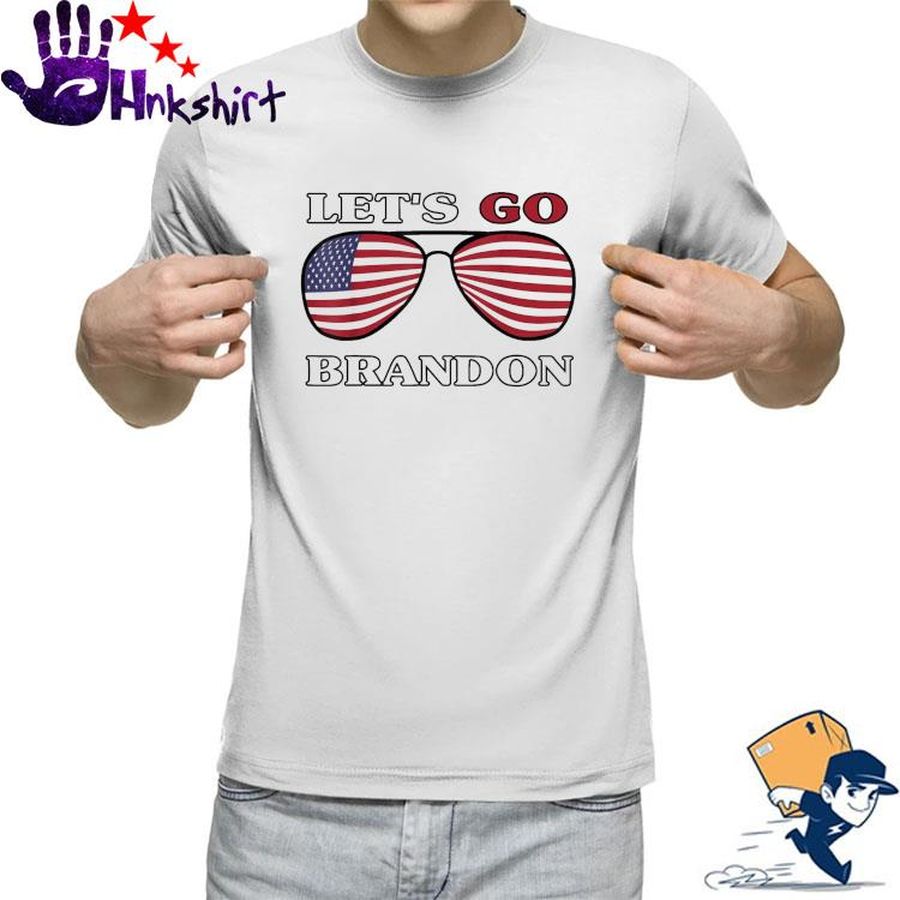 Lets Go Brandon Let’s go Brandon Sunglasses USA Flag shirt