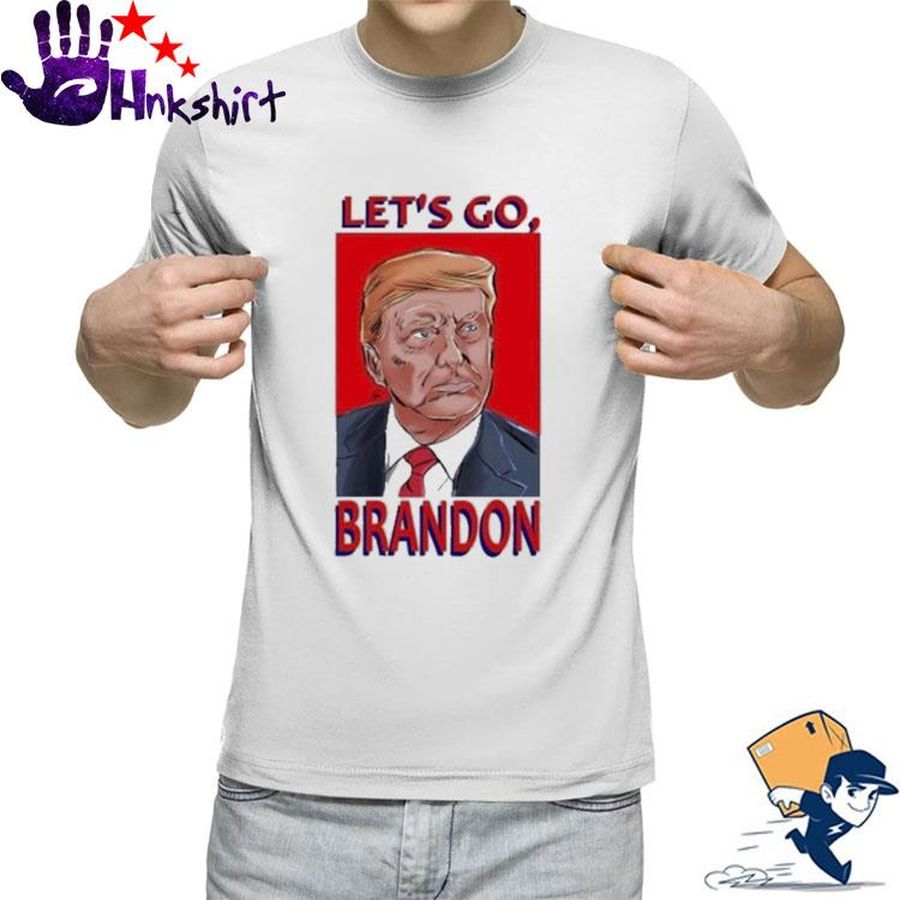 Let’s Go, Brandon Trump Face Tribute Shirt