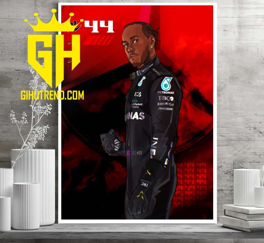 Lewis Hamilton Japanese GP 2022 Poster Canvas