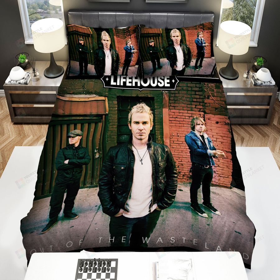 Lifehouse Out Of The Wasteland Bed Sheets Spread Comforter Duvet Cover Bedding Sets