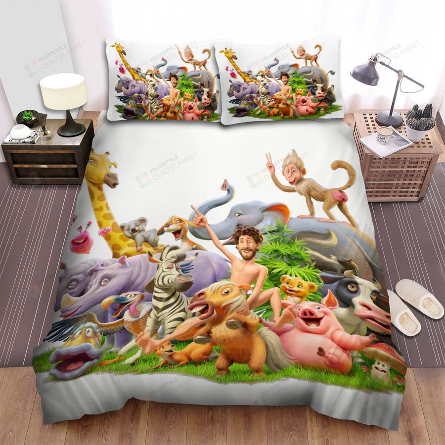 Lil Dicky With Animals Bed Sheets Spread Comforter Duvet Cover Bedding Sets