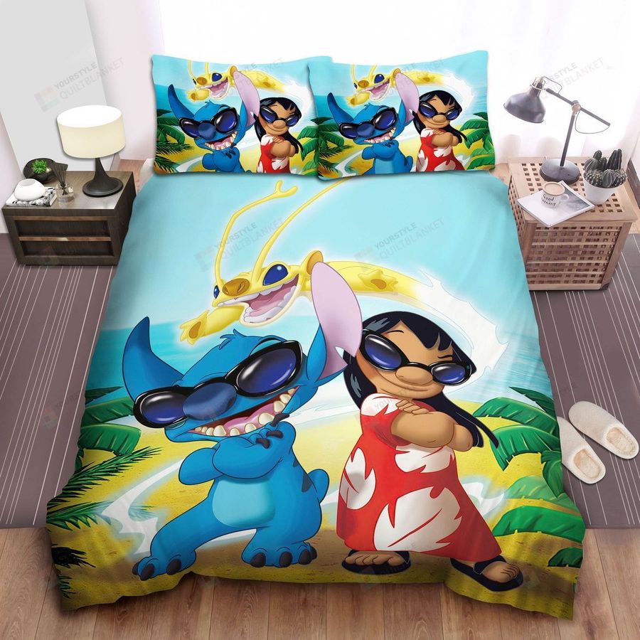 Lilo And Stitch, Stitch's Cousin Bed Sheets Spread Comforter Duvet Cover Bedding Sets