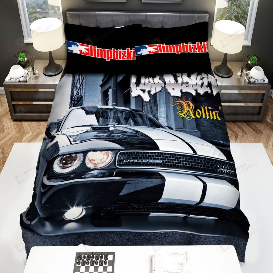 Limp Bizkit Rolling Bed Sheets Spread Comforter Duvet Cover Bedding Sets