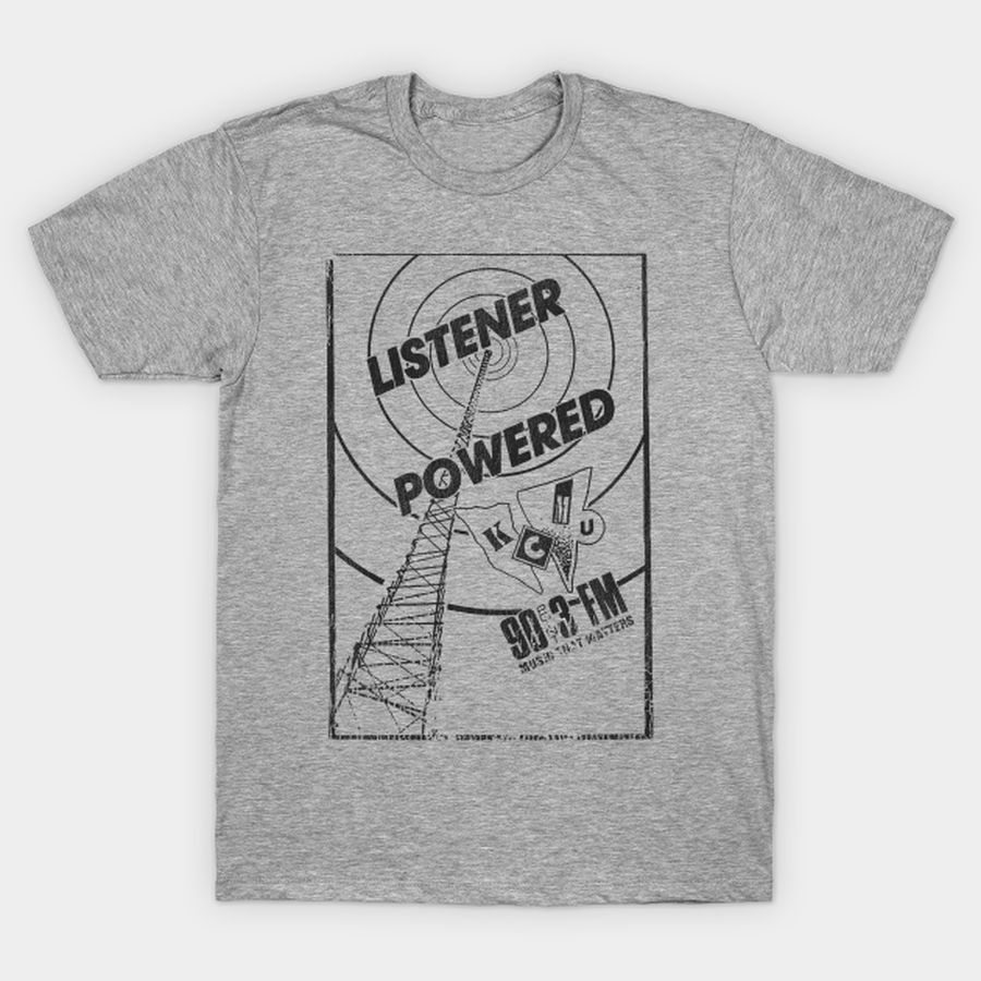 Listener Powered KCMU 90.3 Radio T-shirt, Hoodie, SweatShirt, Long Sleeve