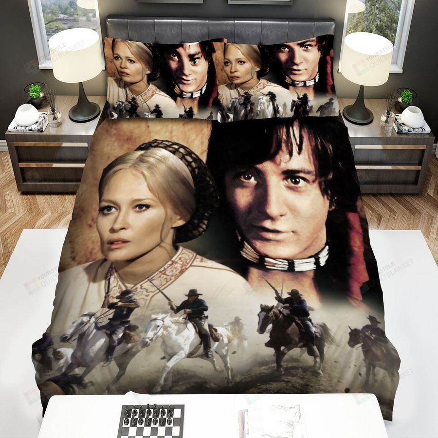 Little Big Man (1970) Artwork Movie Poster Bed Sheets Spread Comforter Duvet Cover Bedding Sets