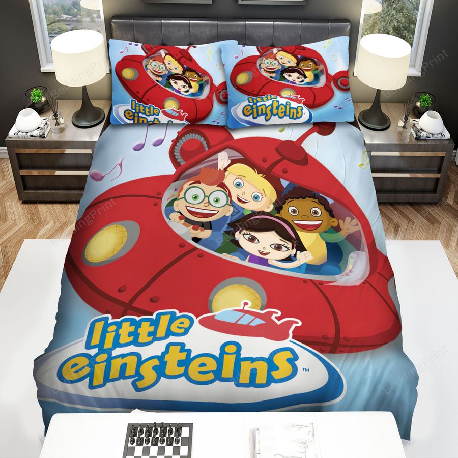 Little Einsteins On Disney Junior Bed Sheets Spread Duvet Cover Bedding Sets