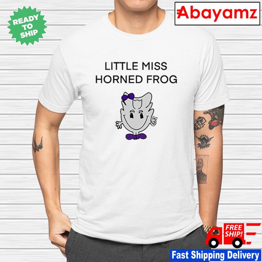 Little Miss Horned Frog T-Shirt