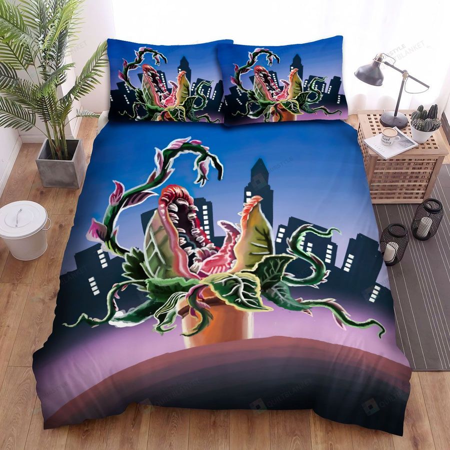 Little Shop Of Horrors Art Bed Sheets Spread Comforter Duvet Cover Bedding Sets